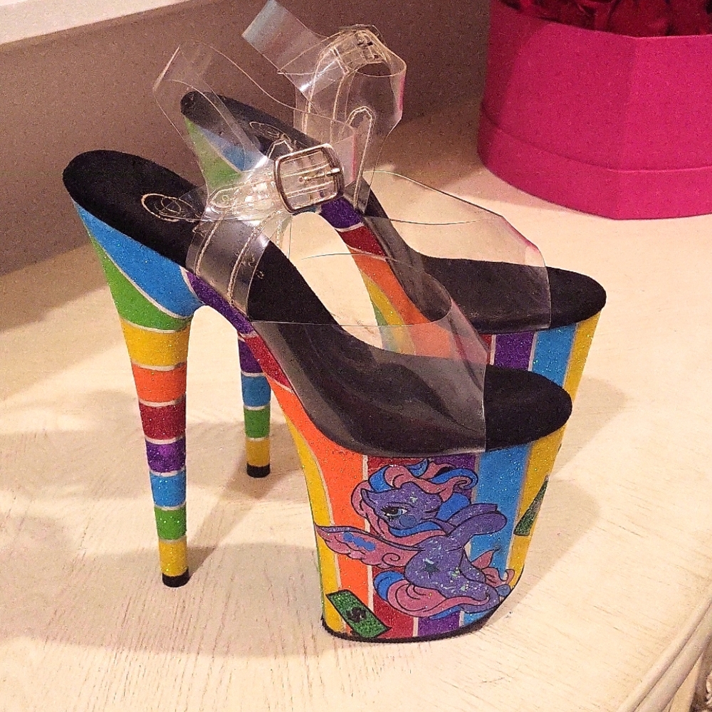 CUSTOM..My Little Pony 8" Pleaser Heels